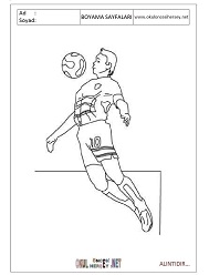 Futbol boyama sayfaları